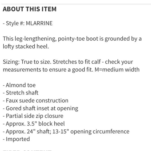 Marc Fisher Arrine Over The Knee Boot - Picture 3 of 9